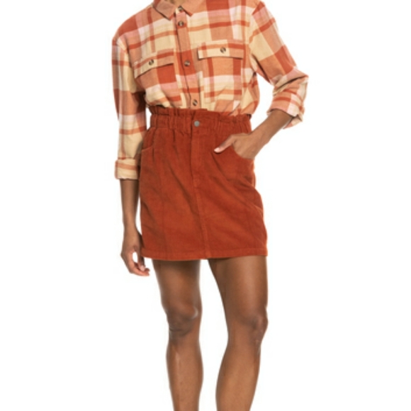 Roxy Silent Days Corduroy Skirt - Picture 7 of 7